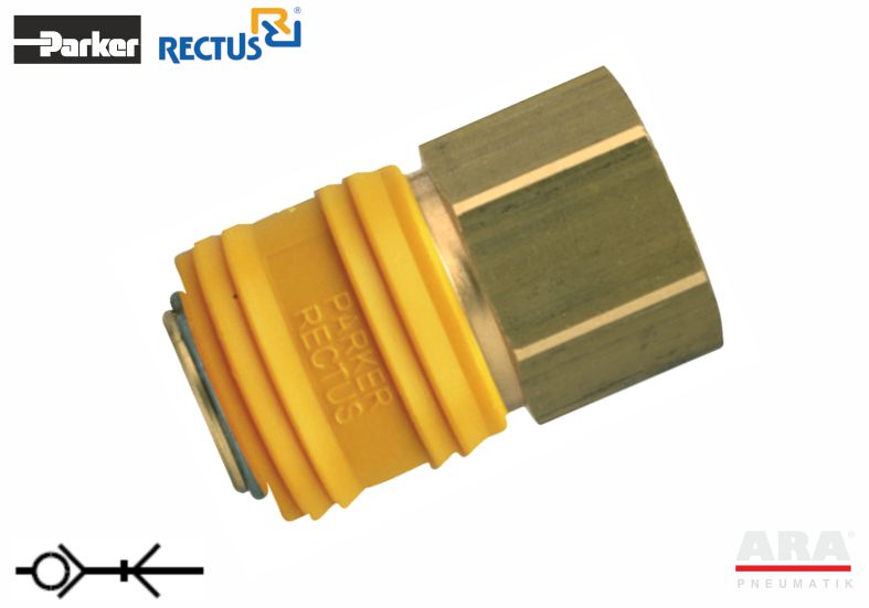 Szybkozłączka pneumatyczna - Parker Rectus 26KAI nowa seria