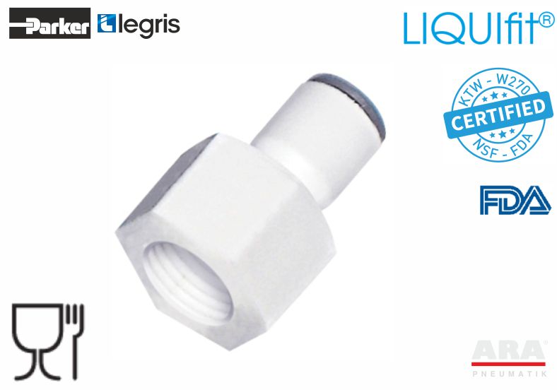 Złączka pneumatyczna manometrowa LIQUIfit Parker Legris 6315