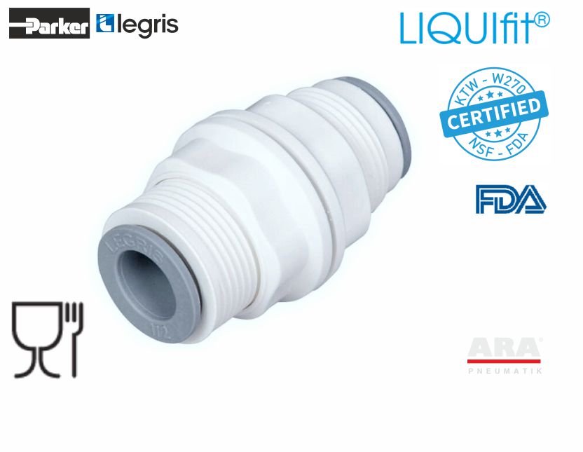 Złączka pneumatyczna tablicowa LIQUIfit Parker Legris 6316