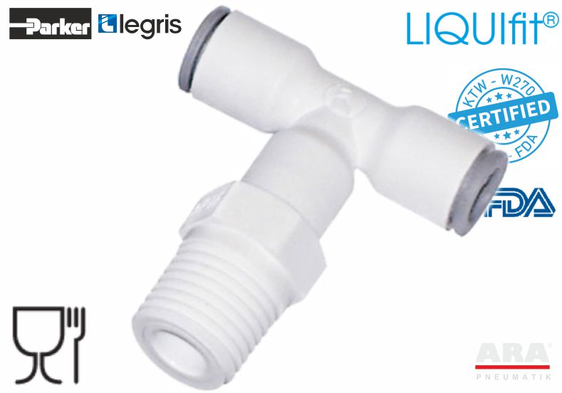 Złączka T trójnik LIQUIfit Parker Legris 6508