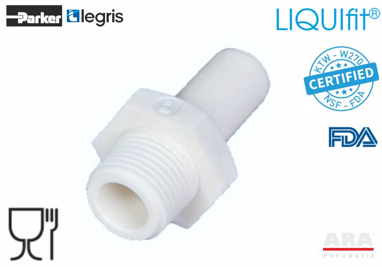 Złączka króciec wkręcany LIQUIfit Parker Legris 6521