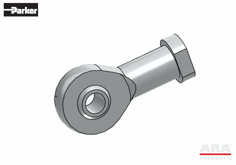 Głowica przegubowa siłownika okrągłego P1A Parker AP6