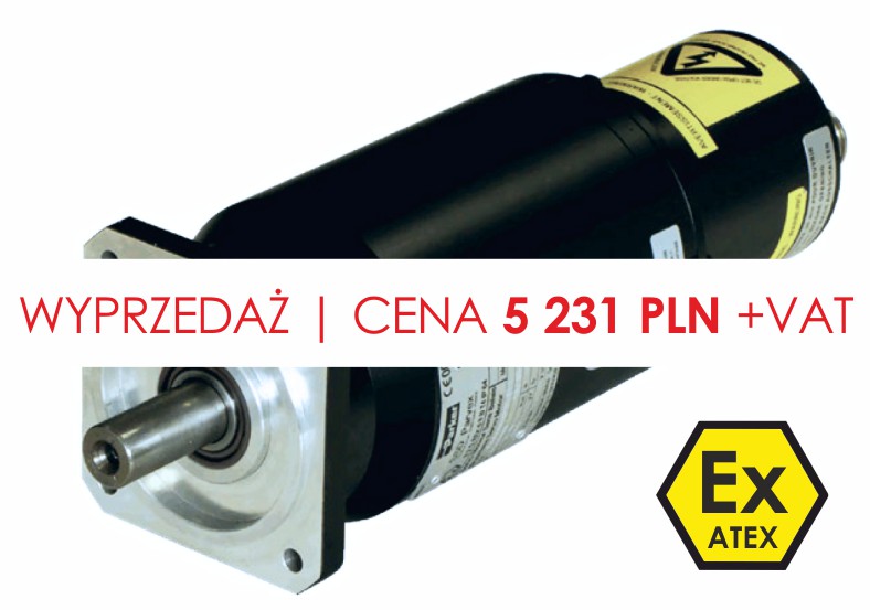 Silniki servo Parker Ex do stref zagrożonych wybuchem EY ATEX 1