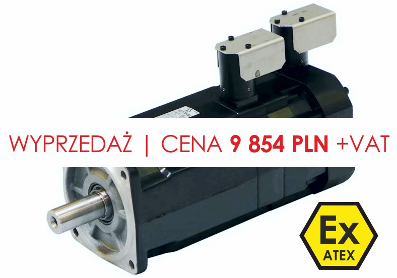 Silniki servo Parker Ex do stref zagrożonych wybuchem EY ATEX 2