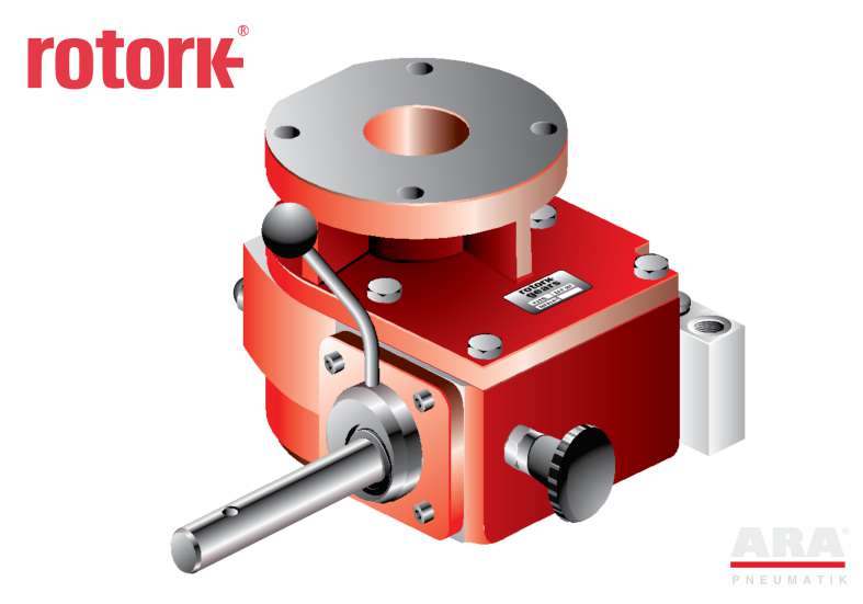 Przekładnia awaryjna do napędów dwustronnego działania Rotork ILG-D