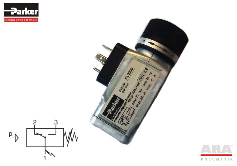 Wyłącznik ciśnieniowy elektryczny Parker KL