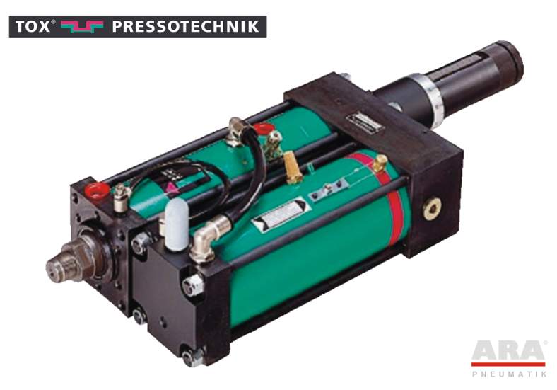 Siłownik pneumohydrauliczny Tox Pressotechnik Kraftpaket K 51