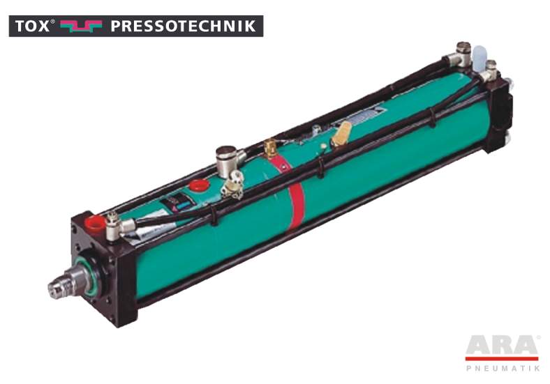 Siłownik pneumohydrauliczny Tox Pressotechnik Kraftpaket S