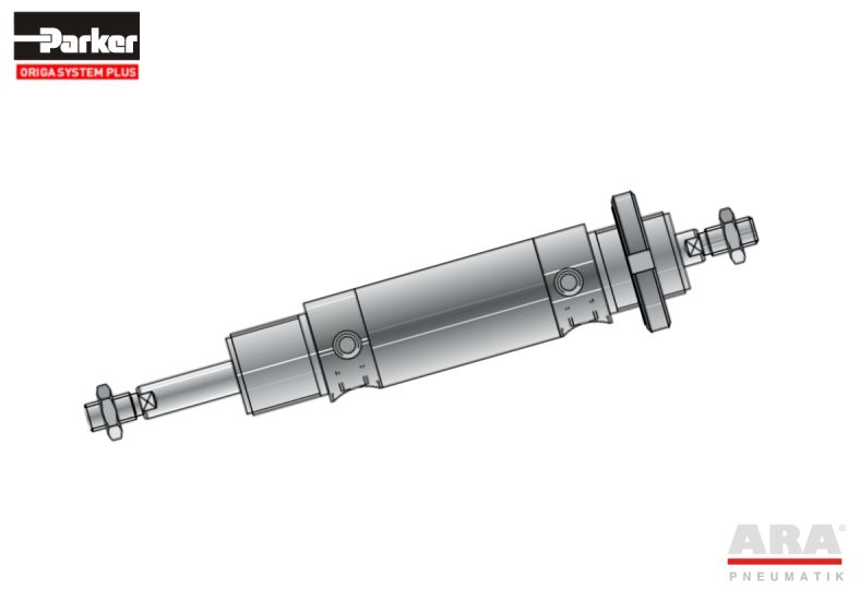 Siłownik pneumatyczny tłoczyskowy okrągły Hoerbiger | Parker Origa RDU