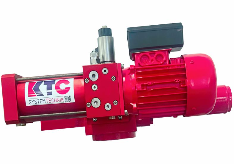 siłowniki elektrohydrauliczne KTC do zaworów armatury przemysłowej