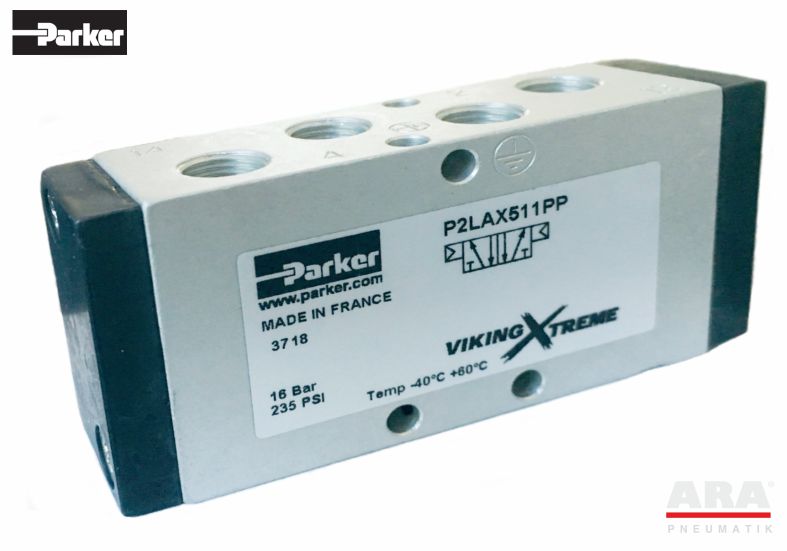 Zawór Viking Xtreme Parker sterowany pneumatycznie P2LAX511PP