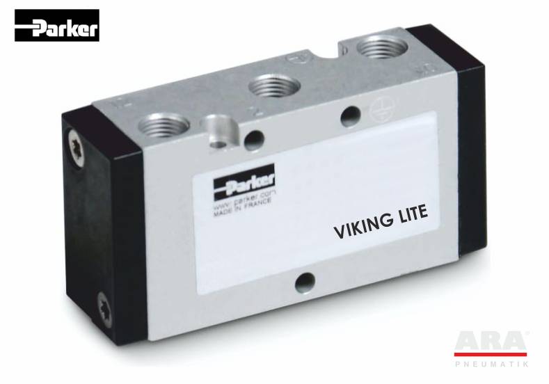 Zawory sterujące pneumatyczne 3/2 Parker seria Viking Lite